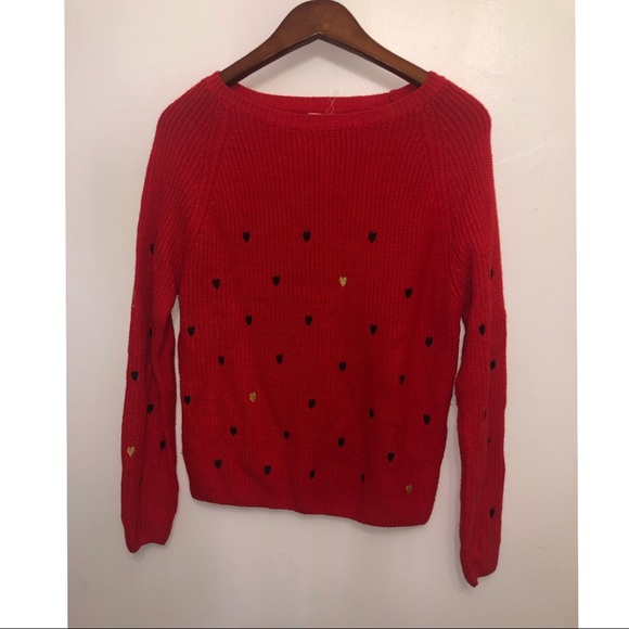 Red Knitten Sweater - Picture 1 of 3